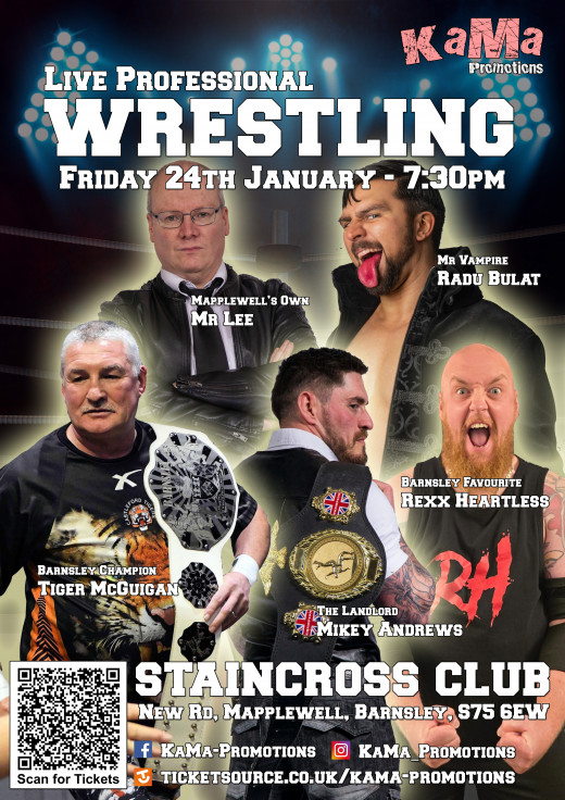 Bigger and Better: Live Wrestling Returns To Barnsley Main Image