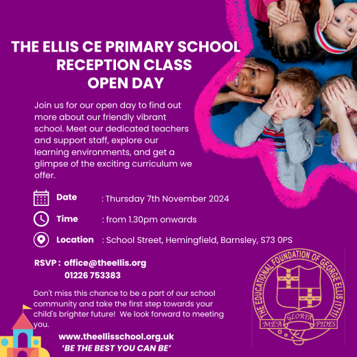 The Ellis CE Primary School - Reception Class Open Day Main Image