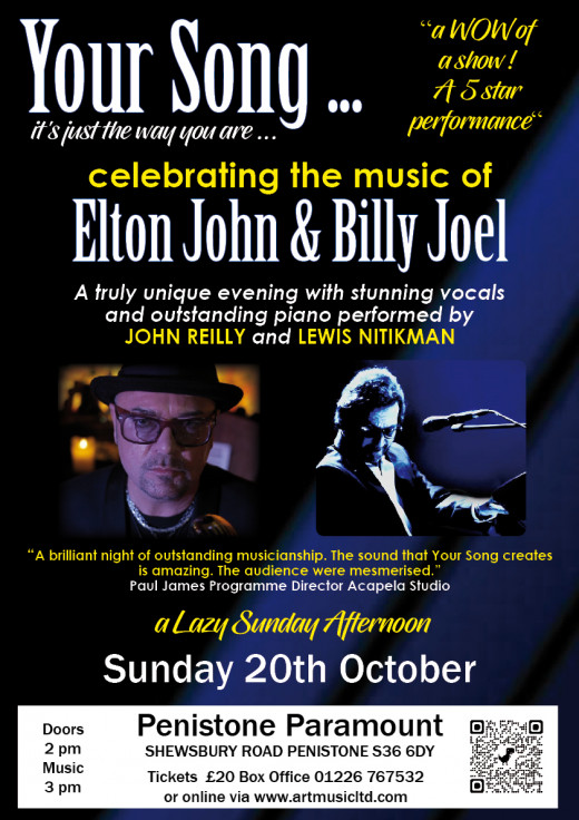 A Lazy Sunday Afternoon  Celebration of the Songs of Elton John and Billy Joel Main Image