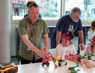Main image for Kids love 'toy teardown' at library