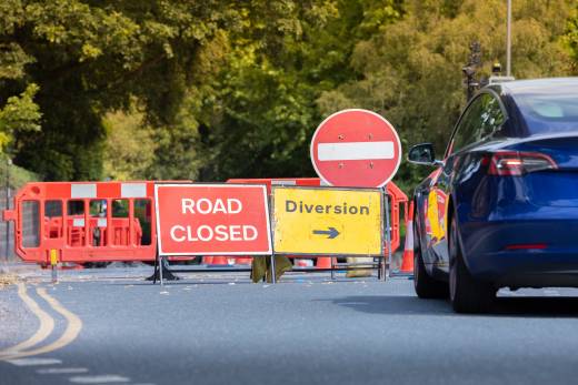 Main image for Delays expected due to council work