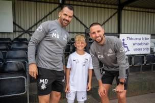 Main image for Barnsley coaches visit kids' summer camp