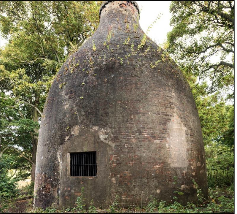 SET TO BE SAVED: The kiln, which has received cash from Historic England.