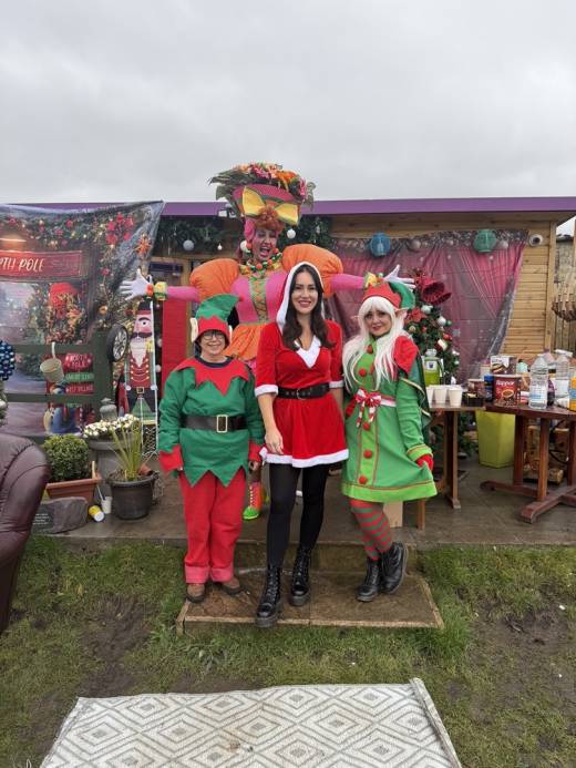 Main image for Christmas comes to the allotments