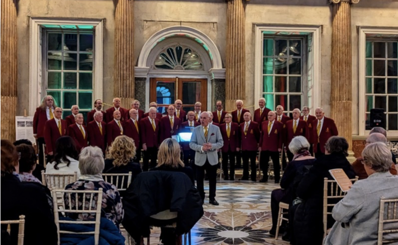 Main image for Centenary celebrations continue for choir