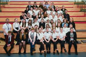 Main image for Curtain rises on school's new performing arts department