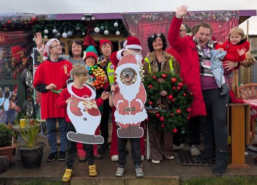 Main image for Award-winning Autism Allotments gets festive