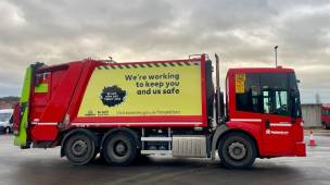 Main image for Council launches waste collection safety campaign following dozens of collisions