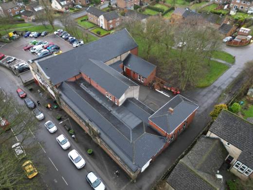 Penistone Town Hall also got a new roof as part of the scheme.