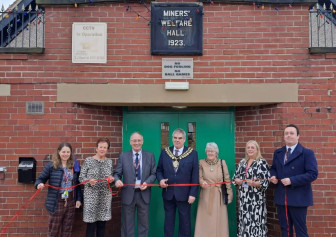 The Mayor officially reopens Great Houghton Miners’ Welfare Hall Picture: Barnsley Council