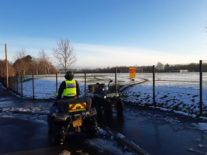 Main image for Police operation targets school area following vandalism