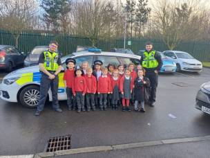 Main image for School welcomes officers for special visit