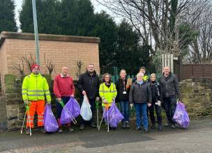 Main image for Community day of action tackles litter picking