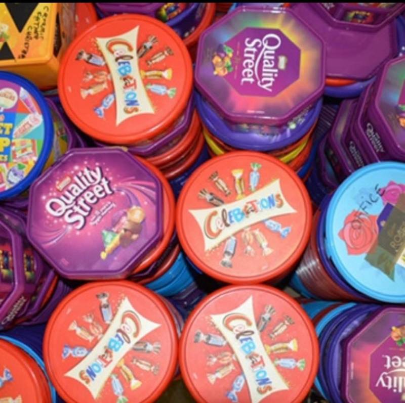 Main image for Pub appeals for empty chocolate tubs