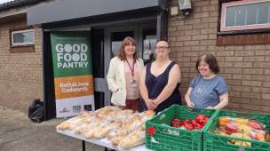 The latest Good Food Pantry opens today.