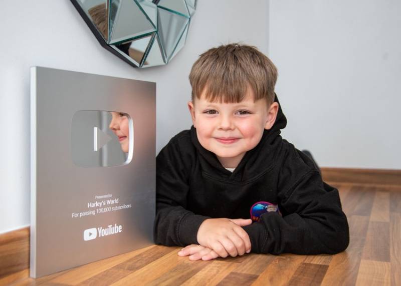 Main image for YouTube award for online sensation Harley