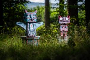 Main image for Schools help create colourful new sculpture trail