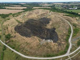 SCORCHED EARTH: Rabbit Ings was damaged following a blaze in 2022.