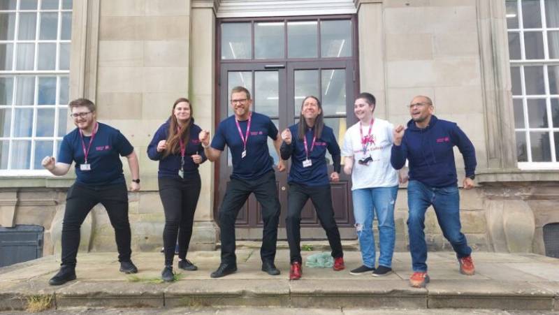 Main image for College staff kickstart fundraising campaign with 10k challenge