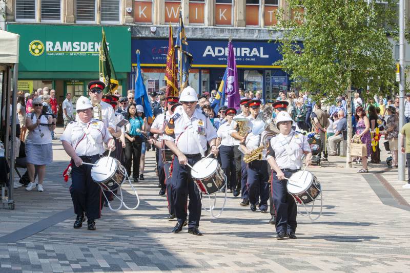 Scenes from last year's Armed Forces Day in Barnsley