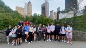 Main image for Students' New York trip 'an amazing experience'