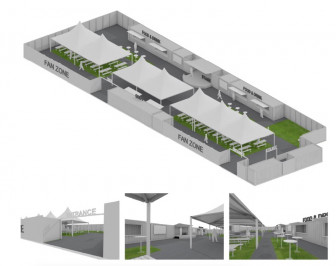 Main image for Oakwell fan zone plans submitted to council