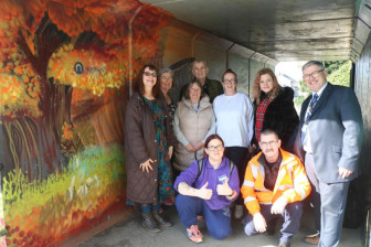 Main image for Mural unveiled in station makeover