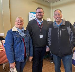 Main image for Councillors support residents at winter wellbeing event