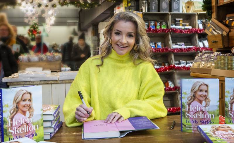 Helen Skelton who presents the On The Farm series