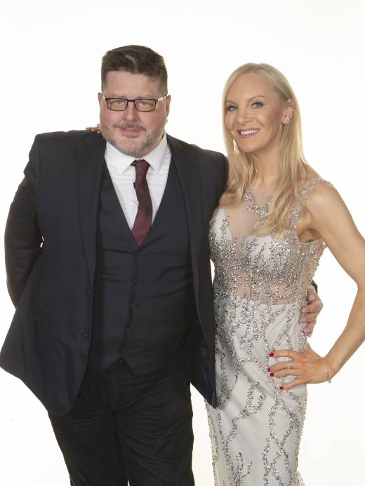 Hosts Steve White and Steph Hirst