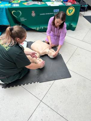 Main image for MP marks Restart a Heart Day with defibrillator training