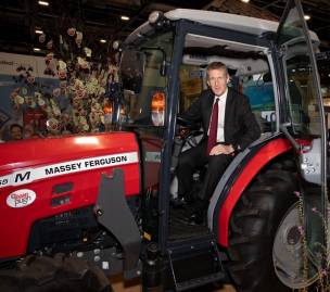 Main image for Jarvis talks farming with union president