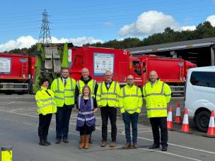 Main image for MP meets teams on depot visit