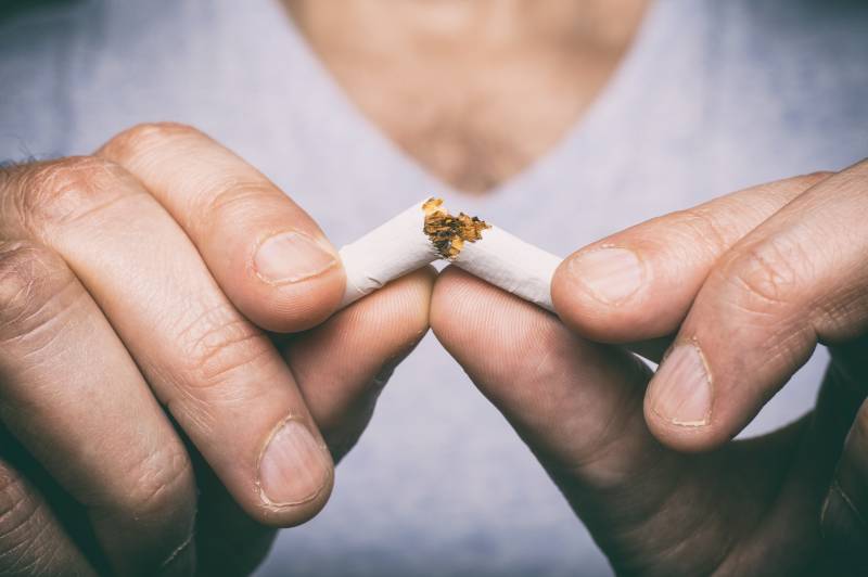 Main image for Smokers' quit rate second best in county