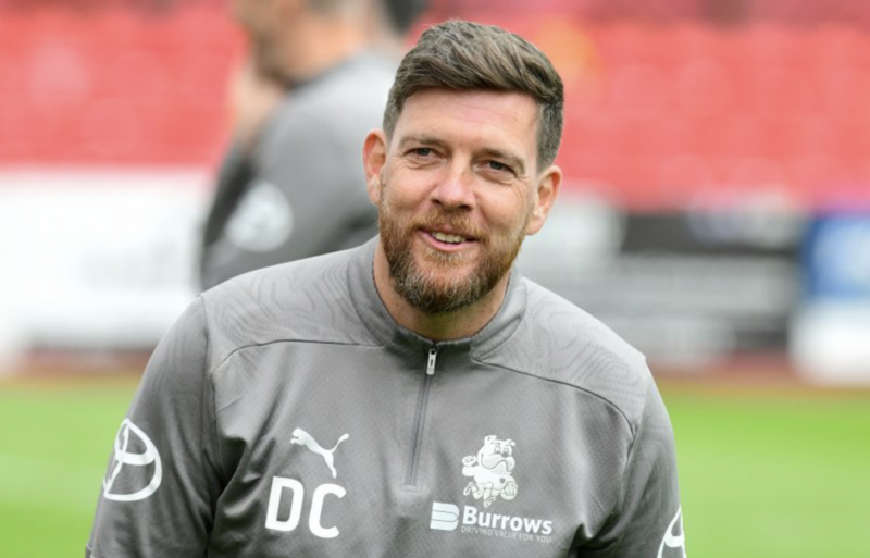 Head coach Darrell Clarke