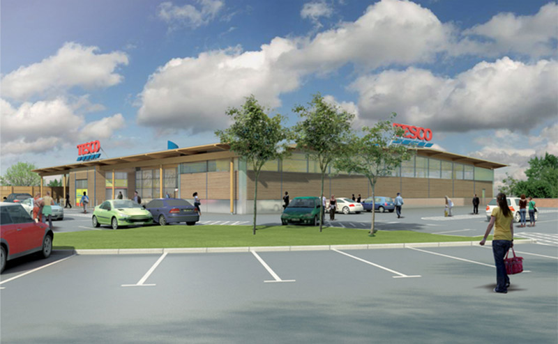 Main image for Final Plans Put Forward For Hoyland Tesco