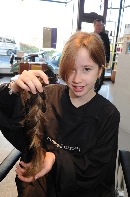 Main image for Kind Youngster Donates Hair To Help Ill Children