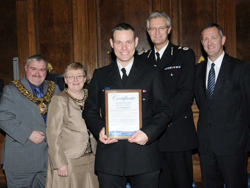 Main image for Barnsley Honours Its Police At Town Hall Awards