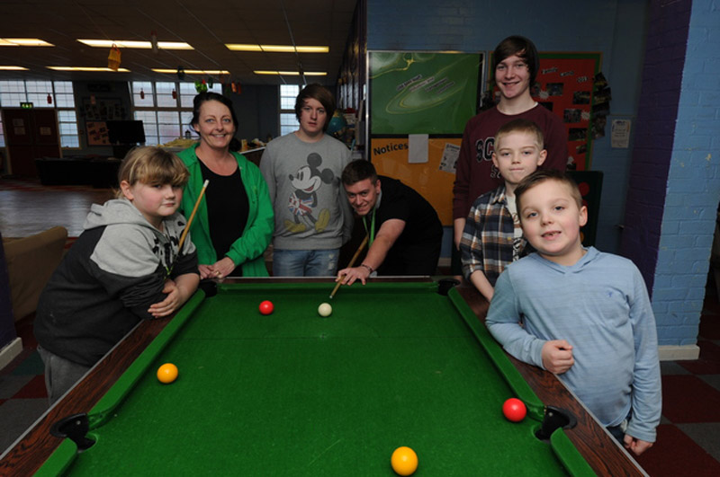 Main image for Youth Club Scales Down After Funding Axe