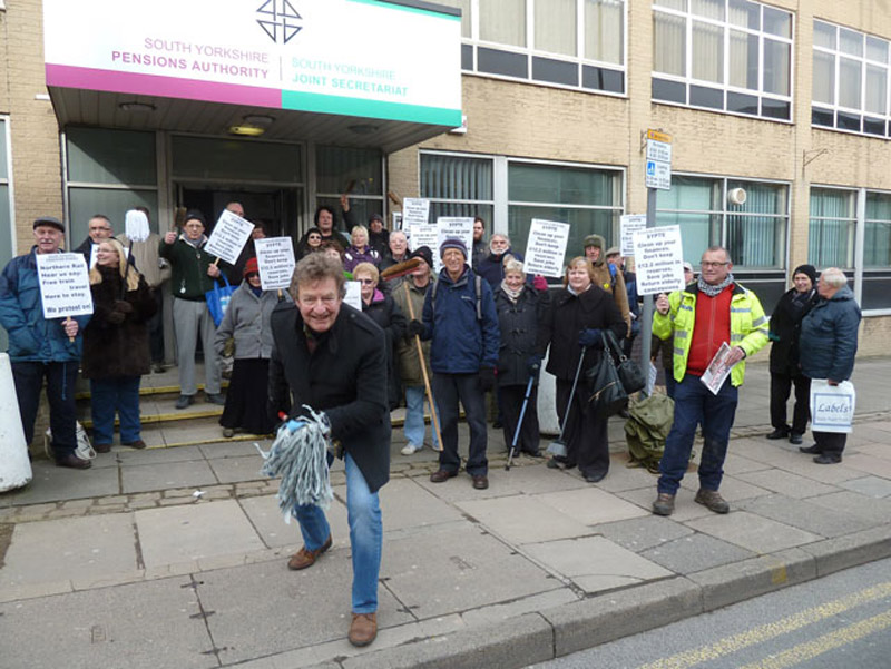 Public Transport Group Continue Protest | We Are Barnsley