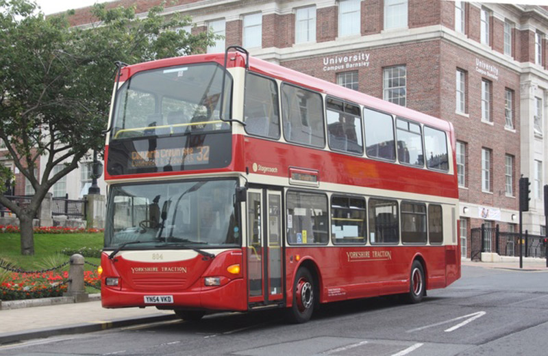 Main image for Stagecoach Yorkshire launch special heritage bus in Barnsley