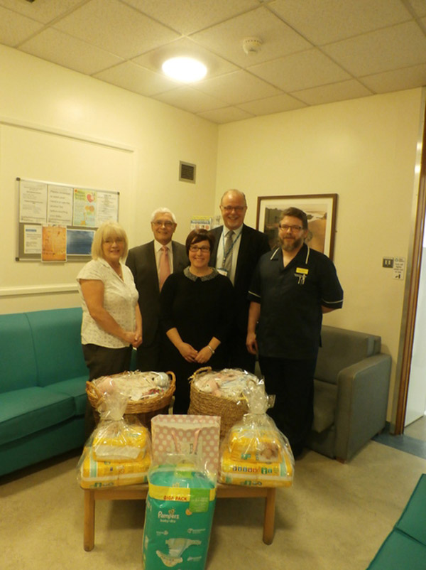 Main image for Gifts donated to the Neonatal Unit at Barnsley Hospital