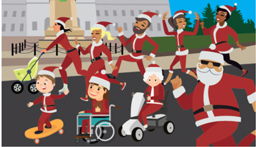 Main image for Santa Dash coming to Barnsley