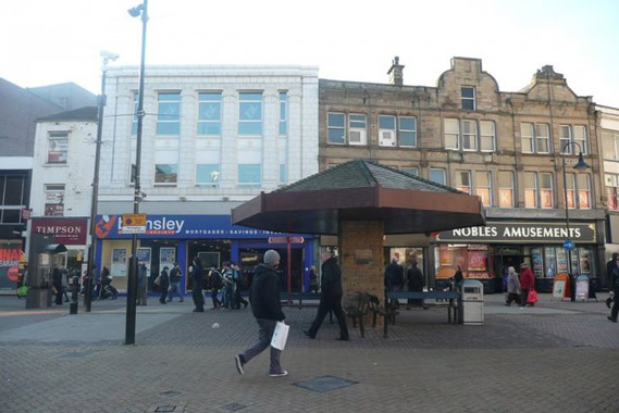 Main image for Town Centre's 'Mushroom' And Plinth To Be Removed