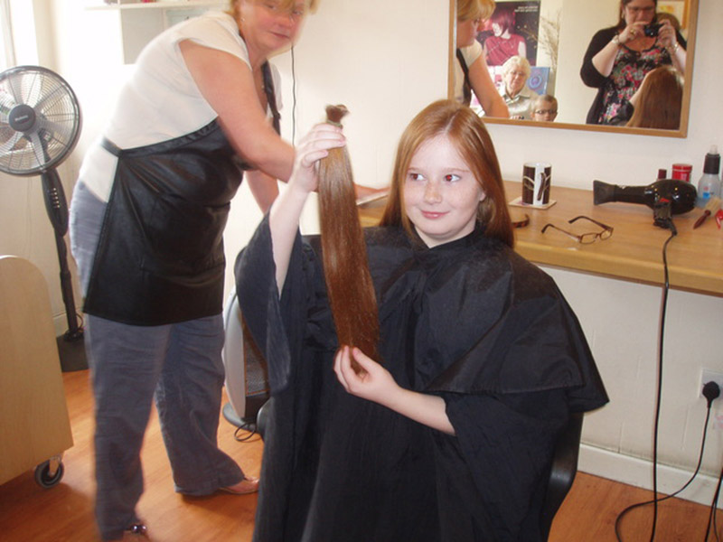 Main image for Mum And Daughter Chop Locks For Charity