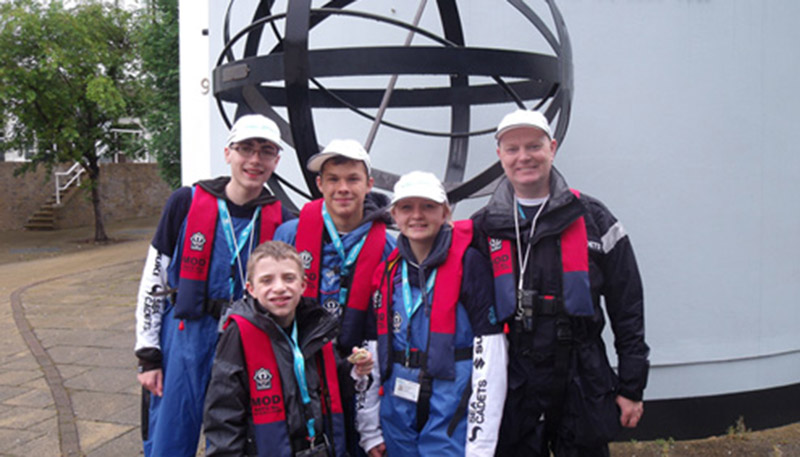 Main image for Sea Cadets in Jubilee Pageant 