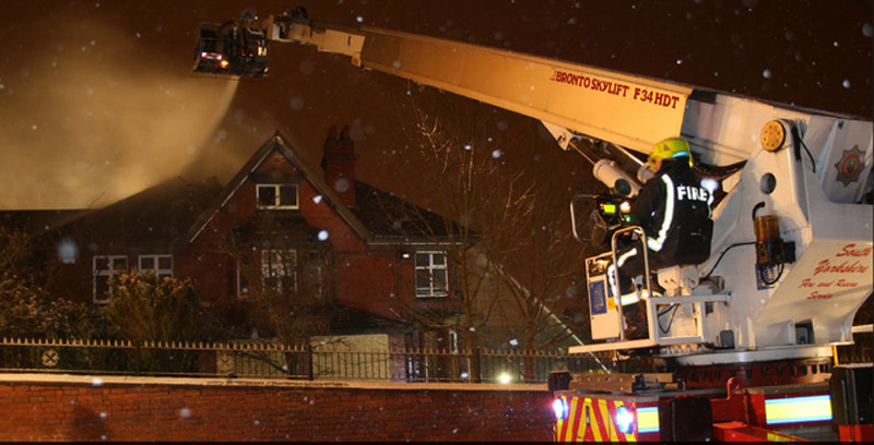 Fire Crews Tackle Derelict Building Blaze | We Are Barnsley